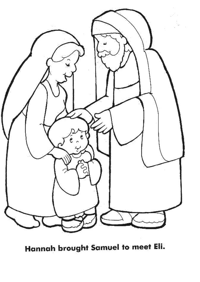 coloring pages of samuel